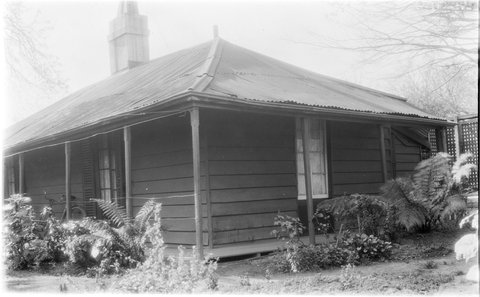 La Trobe's Cottage Jolimont Melbourne, 1934