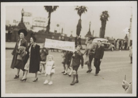 May Day Procession Melbourne, 1943