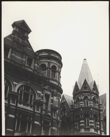 Winfield and Rialto buildings - Victorian buildings, Collins Street, Melbourne Vic, 1971