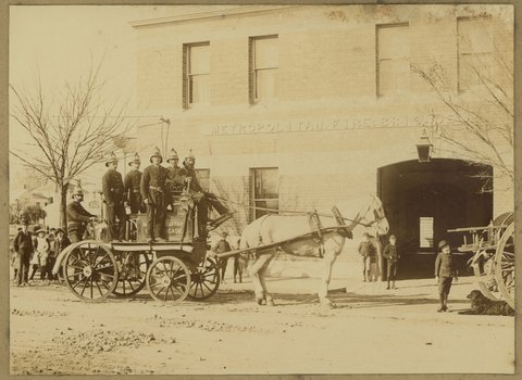 Cecil Street Fire Station, Williamstown, 1880–1900