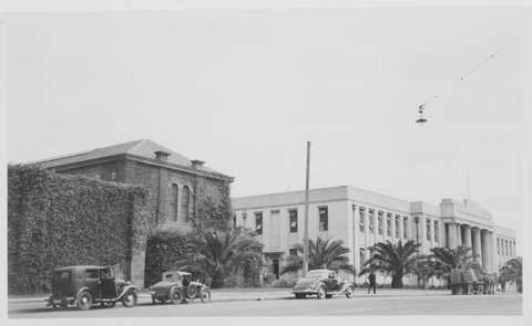 Old Melbourne Gaol, Russell Street, 1937