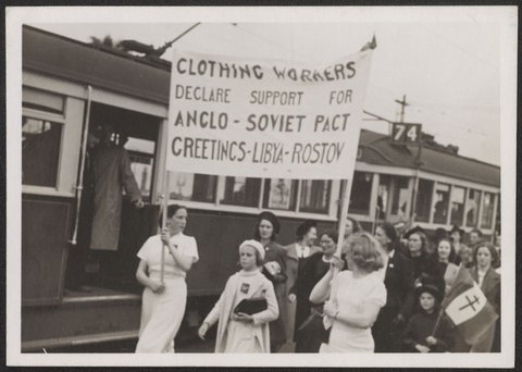 May Day Procession Melbourne, 1943