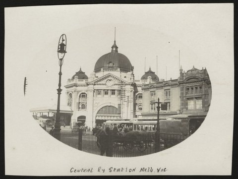 Central Ry Station Melb. Vic, 1910–20