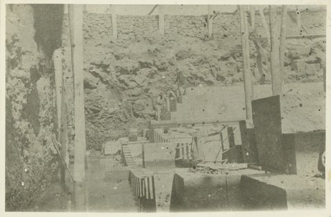 Construction of Alfred Graving Dock, Williamstown, 1940–50