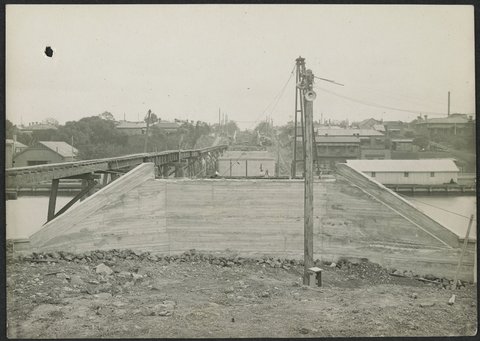 South Kensington to West Footscray, bridge over the Maribyrnong River, 1927