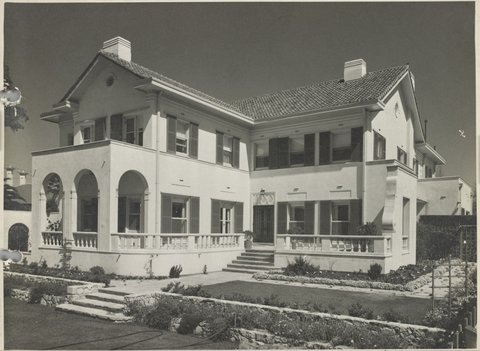 Residence of Miss C. Armstrong Heyington Place Toorak Vic, 1936