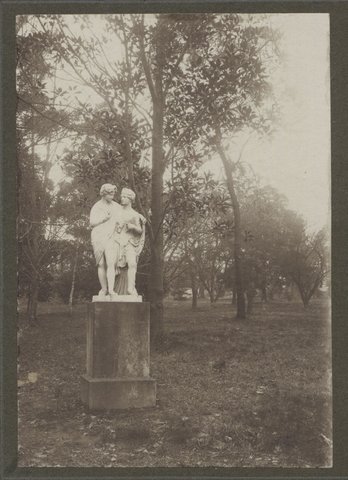 Statues in the Fitzroy Gardens, Melbourne, Victoria, 1902–18