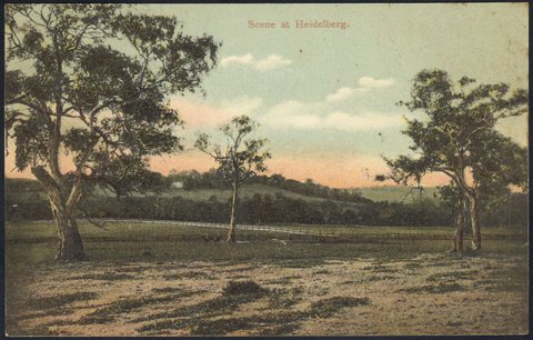 Scene at Heidelberg, 1900s