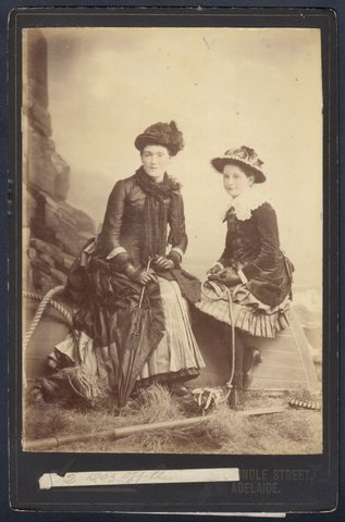 "Sir Thomas N. Fitzgerald of Rostella, Melbourne and his family", 1883?