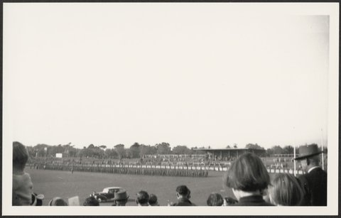 Melbourne at the time of Queen Elizabeth's visit 1954