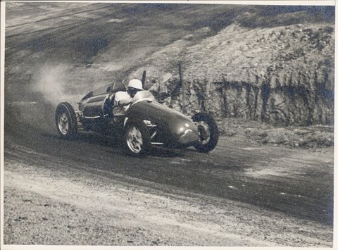 Cooper racing car at Templestowe, 1945–54