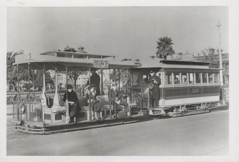 Cable trams for Brunswick and Melbourne, 1942