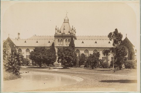 The National Museum - University Grounds, Melbourne, 1892–1900
