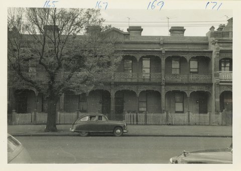 Residential and commercial buildings, Cecil Street, South Melbourne, 1967–69