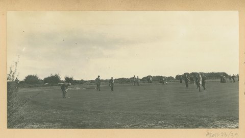 Championship doubles of Australasia, Royal Melbourne Golf Club, Sandringham, Vic, 1909