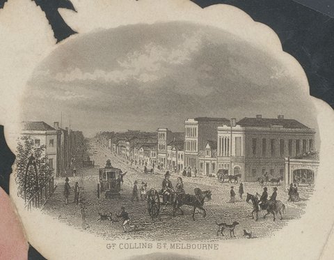 The Melbourne Rose, 1863?
