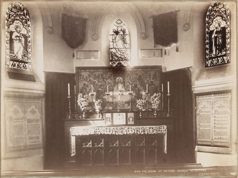 The Altar St Peter's Church [East] Melbourne, 1892–1900