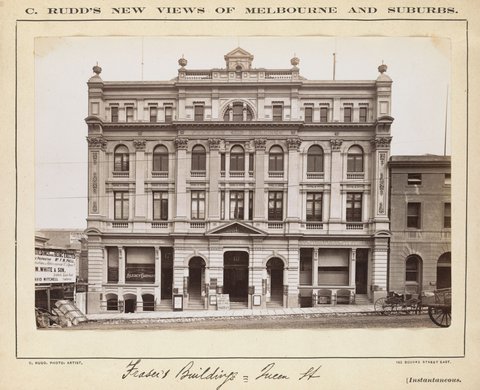 Fraser's Buildings - [47] Queen St, 1886–87