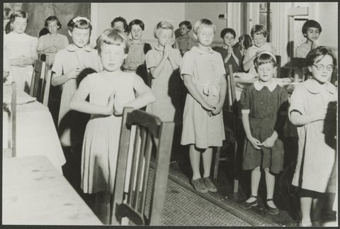Children at Melbourne Orphanage, Brighton, Vic.?, 1920–50