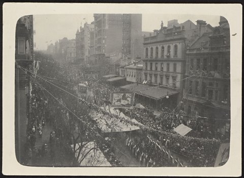 Red Cross Carnival, Empire Day 1918, Melbourne, Vic