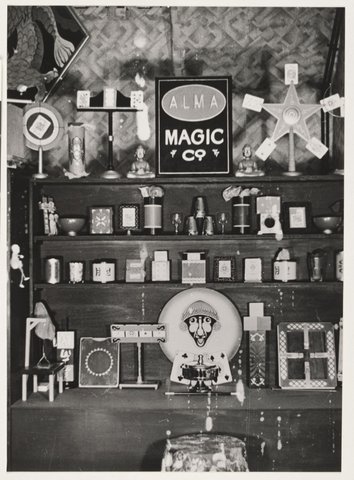 Some items made at Alma Magic Company, South Melbourne, c. 1936