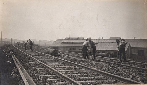 South Kensington to West Footscray, track, 1927–28