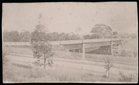 Hawthorn Bridge, 1860s