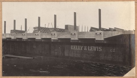 Spencer Street bridge, concrete deck, 1929