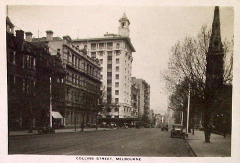 Collins Street, Melbourne, c. 1930