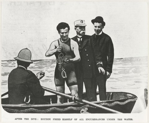 Harry Houdini in Melbourne, Vic, 1900–54