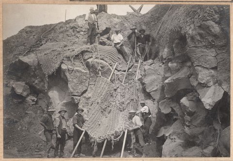 South Kensington to West Footscray, earthworks, 1927–28