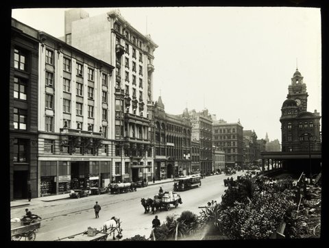 Flinders Street, looking East, c. 1910