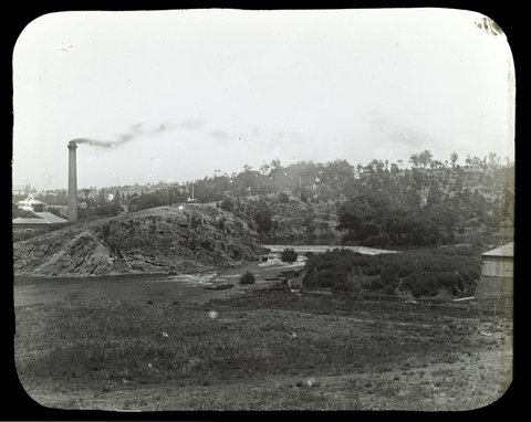 View across the Yarra at Studley Park, c. 1910