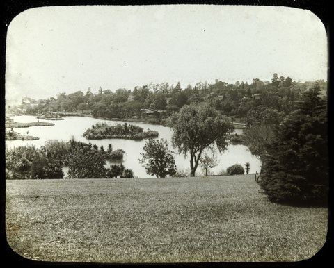 "Botanical Gardens, Melbourne", c. 1900