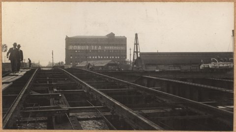 Spencer Street bridge, concrete deck, 1929