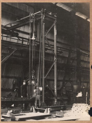 Albion to Broadmeadows - fabrication of steelwork, 1927–28