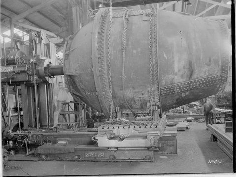 Factory interior, probably Marfleet & Weight Pty. Ltd., Melbourne, 1941–42