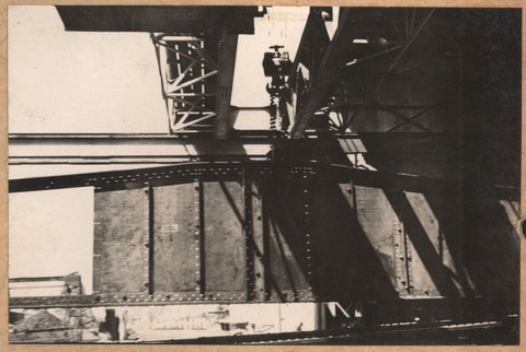 Spencer Street bridge - superstructure, 1929