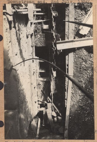 Hawthorn bridge - Richmond pier, c. 1930