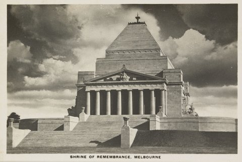 SHRINE OF REMEMBRANCE, MELBOURNE, c. 1930