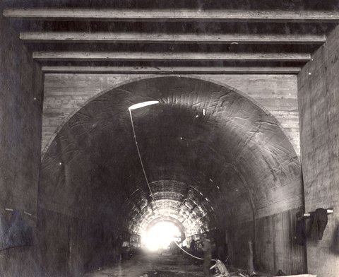 South Kensington to West Footscray - Bunbury Street tunnel, 1927–28