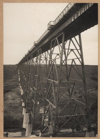 Albion to Broadmeadows - Maribyrnong River viaduct, 1929