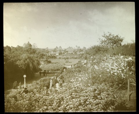 Alexandra Gardens, Melb. [i.e. Melbourne], 1875–1938