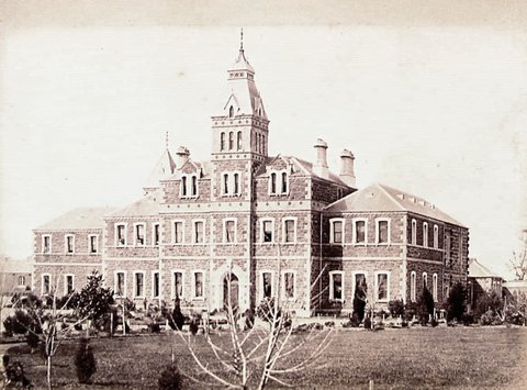 School & Asylum for the Blind St. Kilda Rd, 1870–80