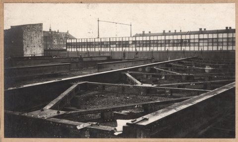Albion to Broadmeadows - fabrication of steelwork, 1927–28