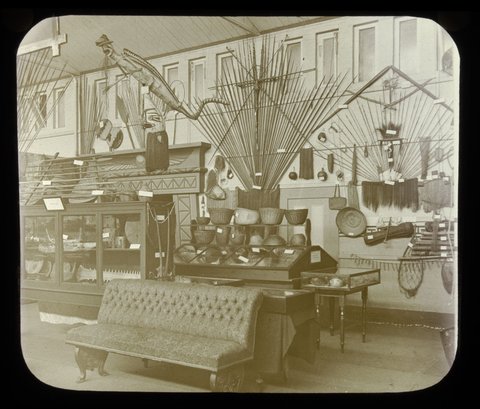 Museum. Melb. [i.e. Melbourne] Exhibition building, 1875–1938