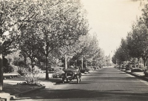 St. Kilda Road, Melbourne, c. 1930
