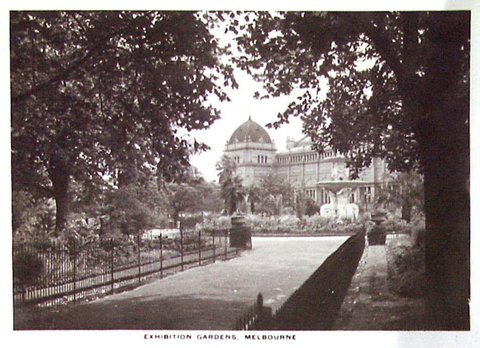 EXHIBITION GARDENS, MELBOURNE, c. 1930