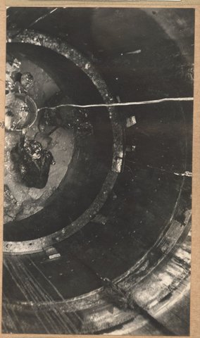 Spencer Street bridge - north pier, 1928