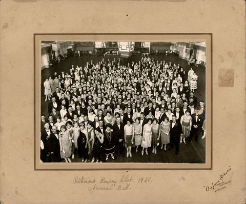 Richmond Rowing Club. 1928. Annual Ball